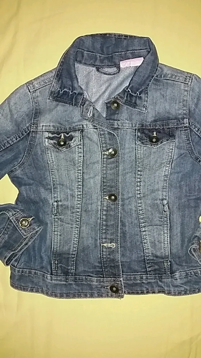 Veste en jean 8 ans - photo numéro 2