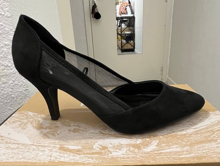 Escarpins daim - photo numéro 3