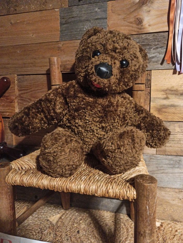 Peluche ours Nounours bonne nuit les petits tbe - photo numéro 2