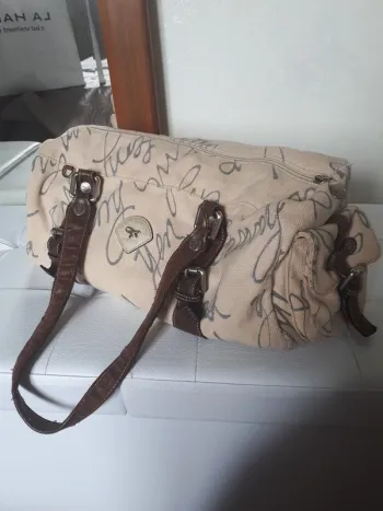 Sac bowling toile cuir Gil Holster