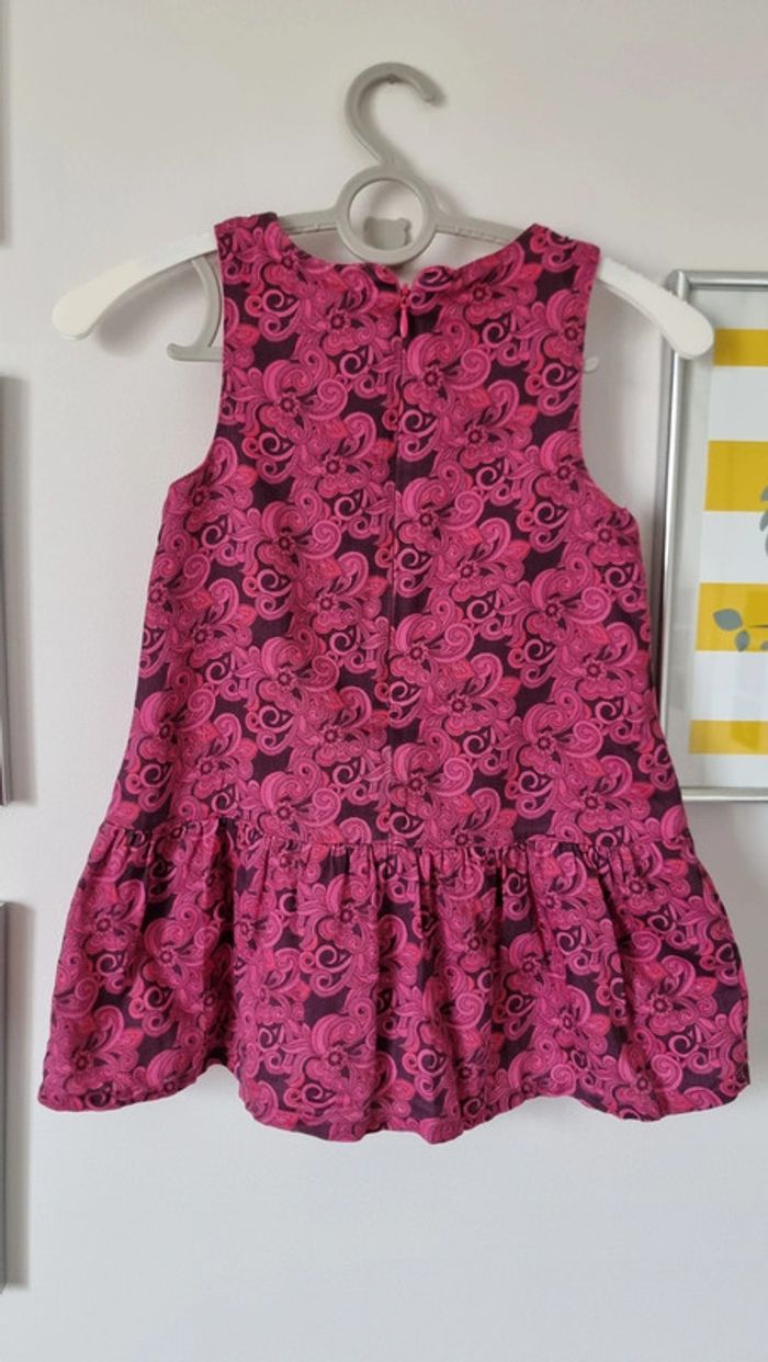 Robe arabesque, fleurs orchestra taille 3ans +offert - photo numéro 3