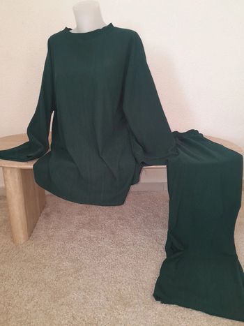 Ensemble💫 Tunique et pantalon large plissé 💫Taille unique