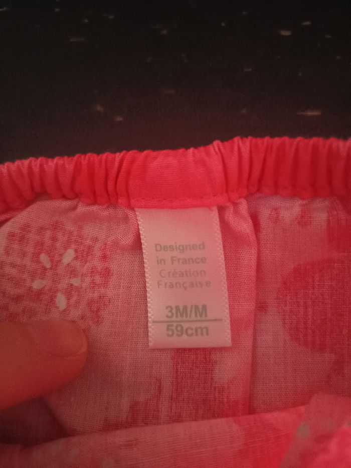 Ensemble robe + culotte rose - photo numéro 2