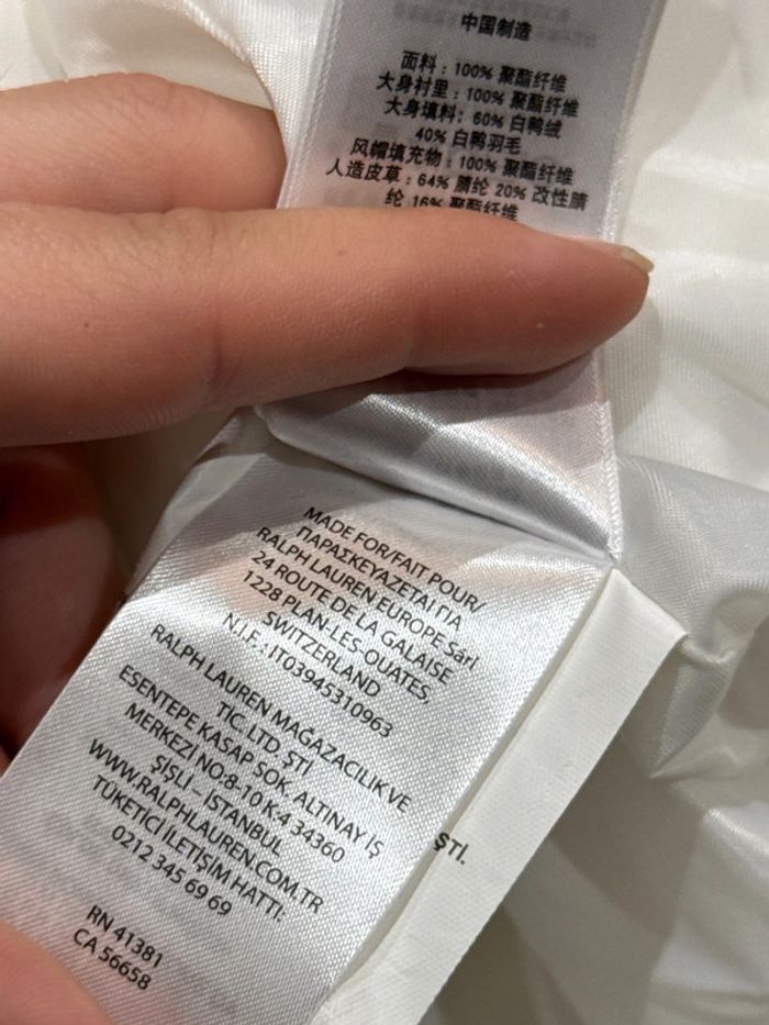 Doudoune Ralph Lauren - XS - photo numéro 7