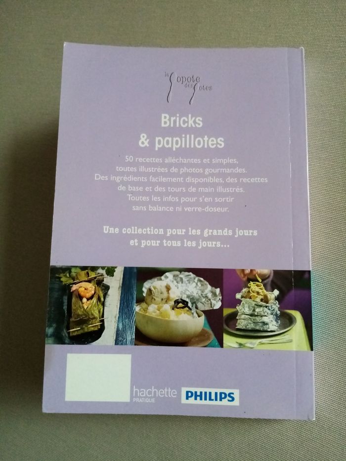 Livre cuisine : bricks et papillottes - photo numéro 2