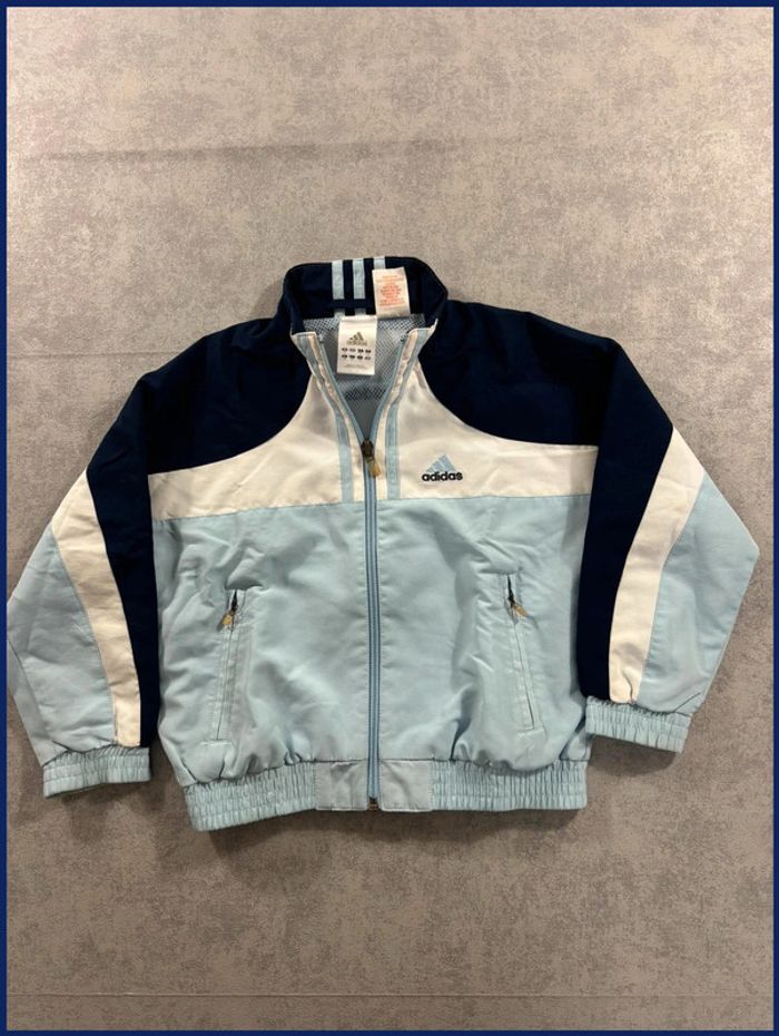 Veste Adidas Vintage Enfant Bleu Taille 5 ans
