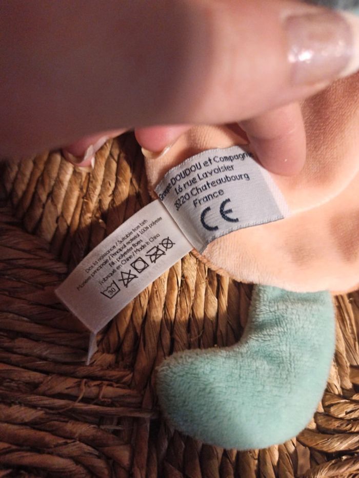 Doudou petite souris maïlou tbe doudou et Compagnie - photo numéro 5