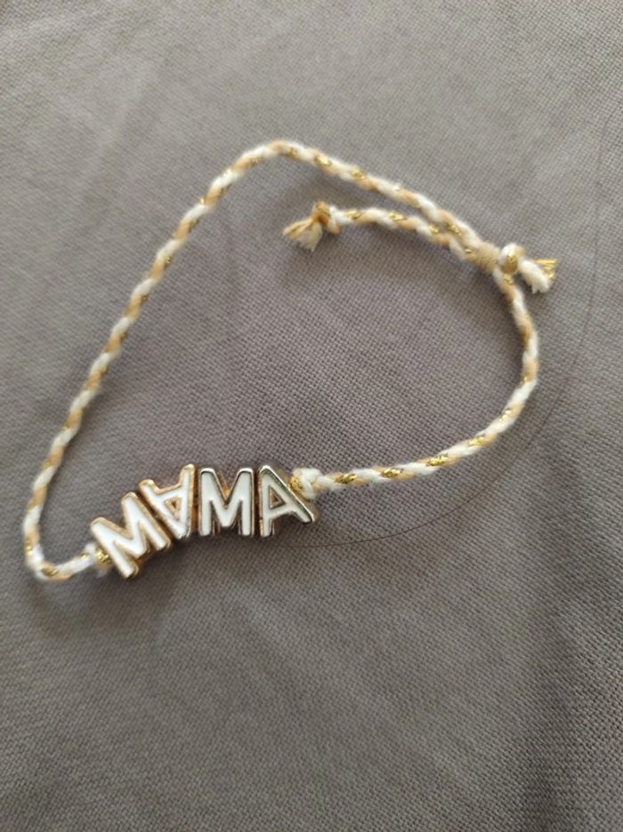Bracelet inscription MAMA