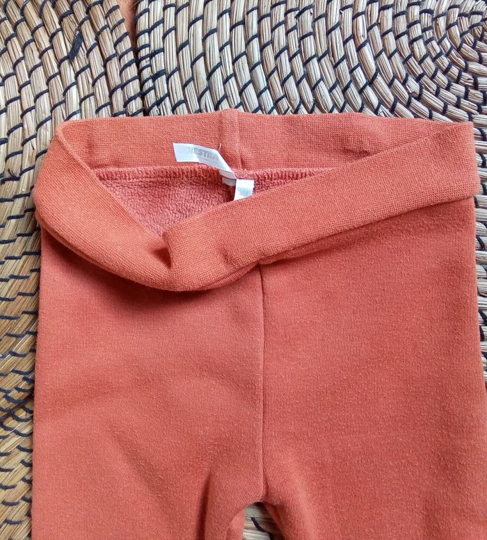 Ensemble pantalon + body + chapeau DPAM 3 mois - photo numéro 3