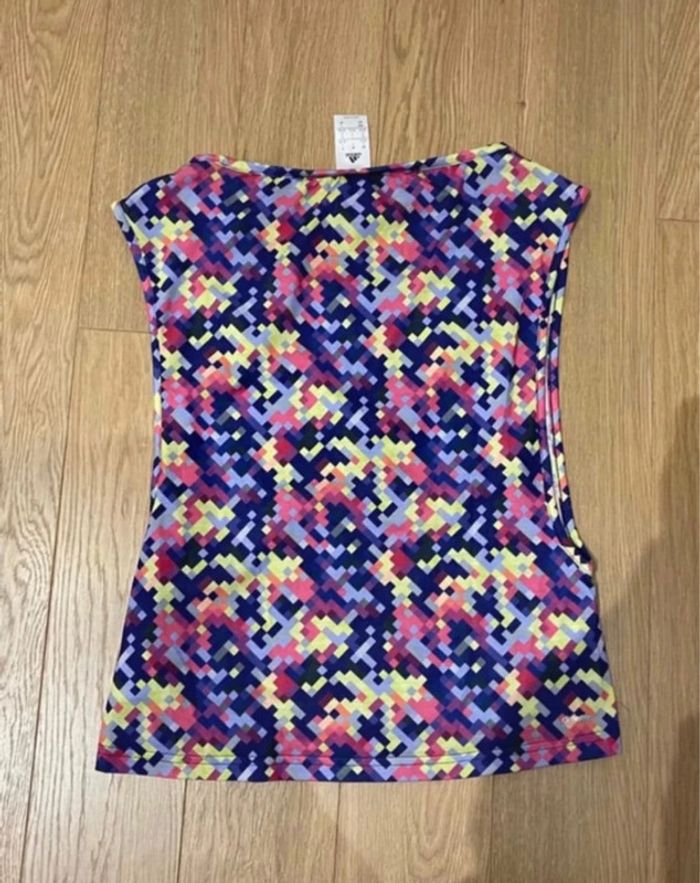 Superbe top sport Adidas Pixels 🌸 S 36 38 - photo numéro 6