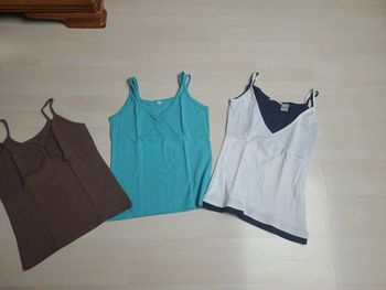 lot de 3 débardeurs 38