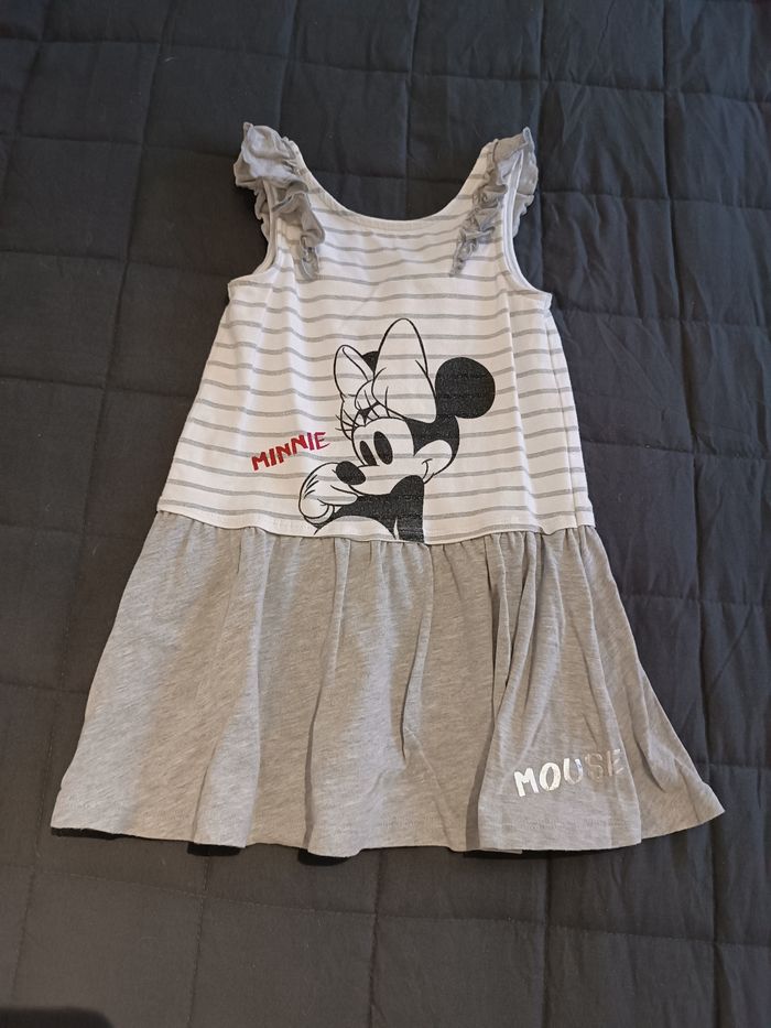 Robe grise Minnie