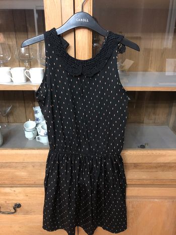 Robe noire à motifs Lefties