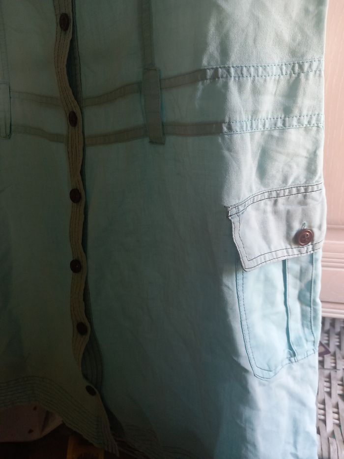 Robe courte bleu ciel - photo numéro 4