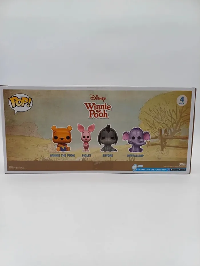 Coffret 4 Funko Pop! Disney – Winnie l’Ourson & ses Amis – Diamond Collection – Neuf - photo numéro 3