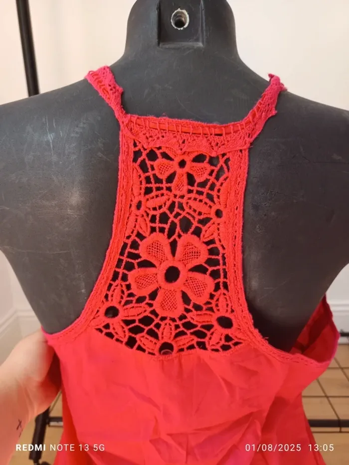 Magnifique Combi short Promod taille xl rose - photo numéro 5
