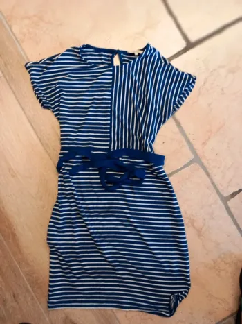 Robe grossesse marinière noppies S