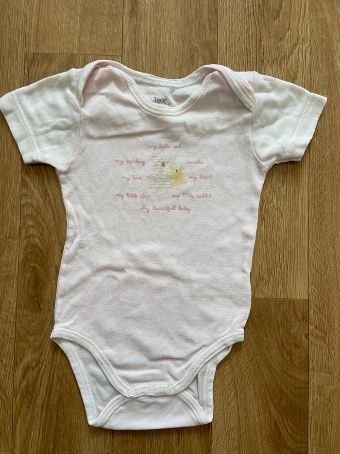 Lot de 2 bodies fille 6M - photo numéro 2