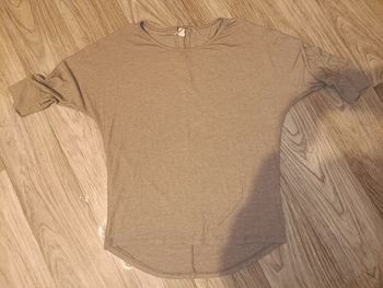 Haut fluide manche 3/4 femme L