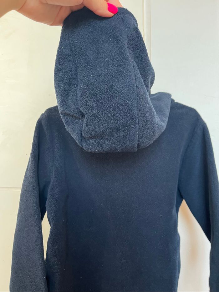 Gilet Kiabi bleu marine vert - photo numéro 4