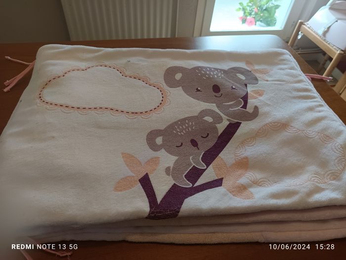 Turbulette et tours de lit petits koalas - photo numéro 2