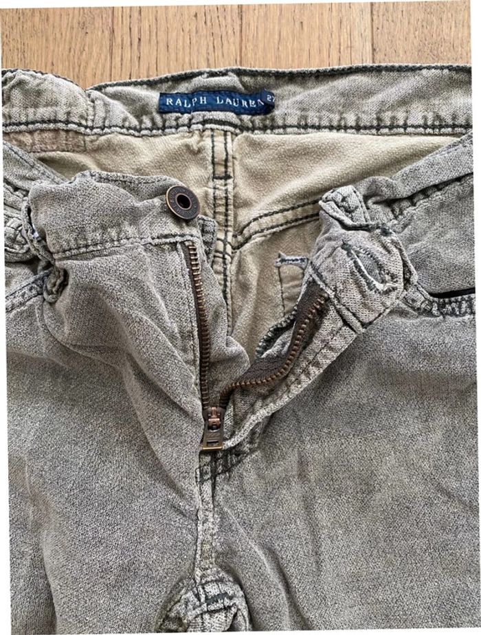 Jean slim bleu gris Ralph Lauren taille 27 - photo numéro 4