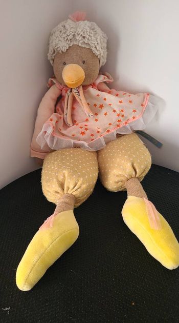Peluche Poule Zaza Les Tartempois – Moulin Roty
