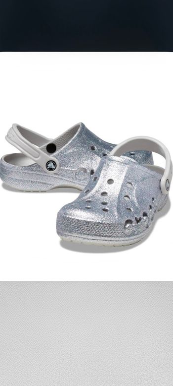 Crocs paillettes 