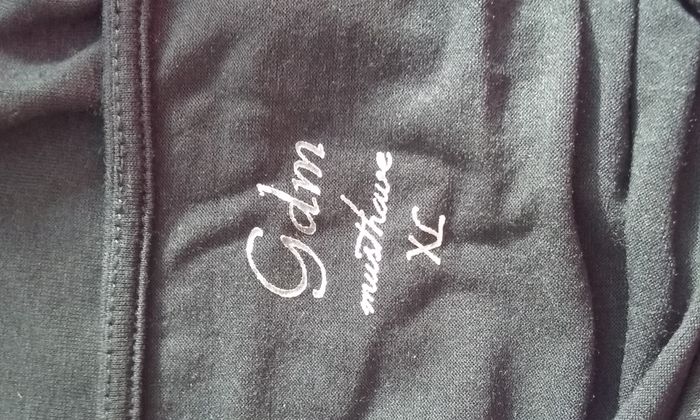 T-shirt ample noir Gdm femme - photo numéro 3