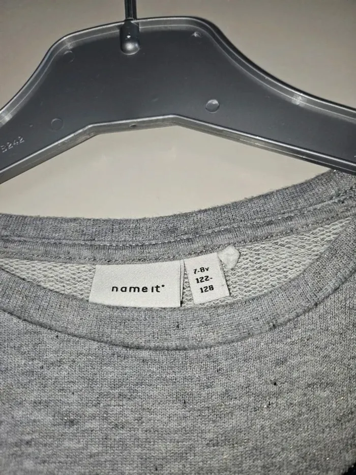 Sweat gris pailleté No Name 8 ans - photo numéro 6