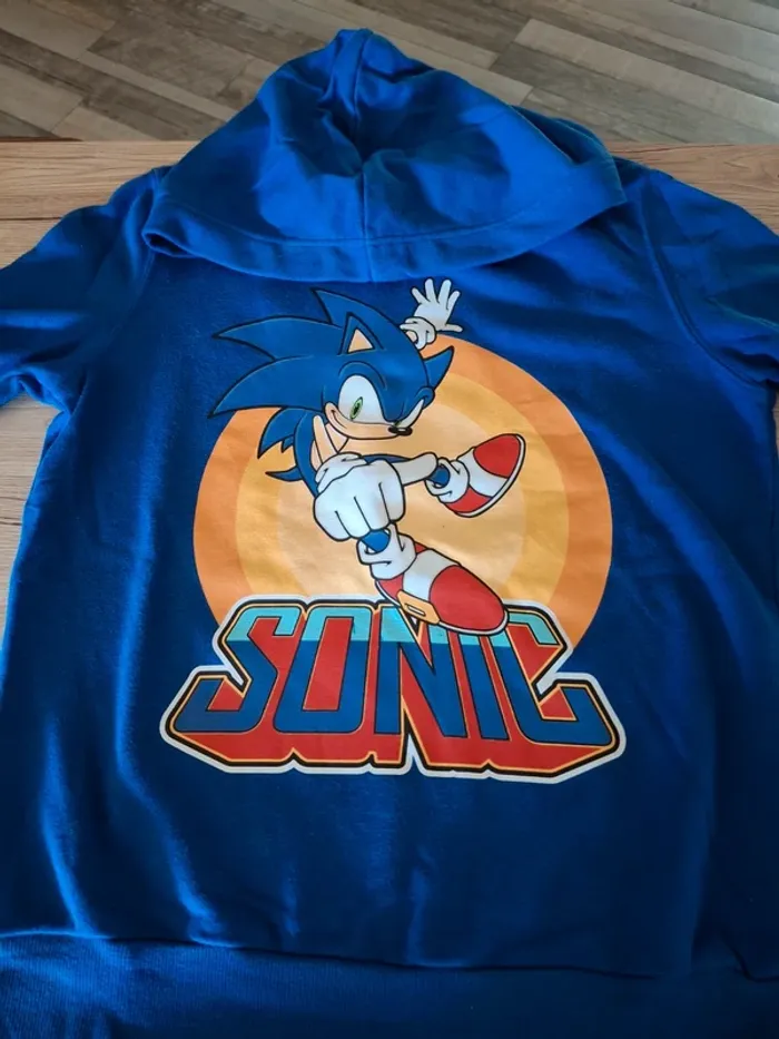 Pulls sonic et minecraft 11/12 ans - photo numéro 2