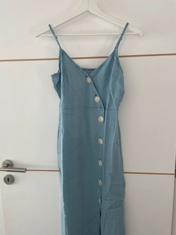 Robe longue bleue 34 Pimkie