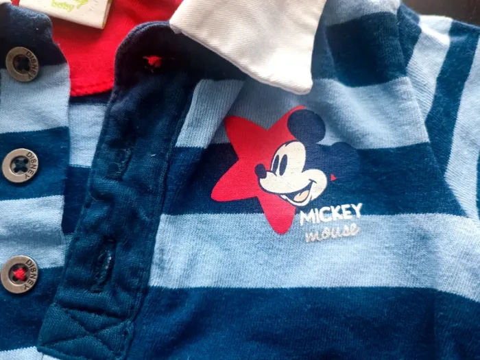 Lot 5 t shirt manches longues 6 mois - photo numéro 3