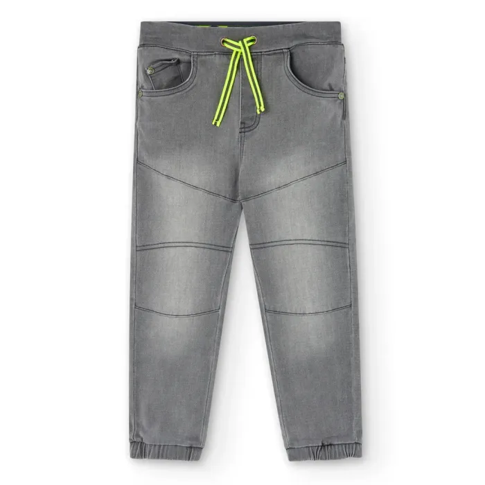 Pantalon jean Boboli #NetGame gris garçon Taille 4 ans Neuf
