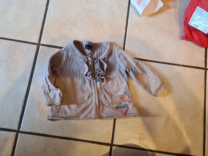 Gilet boutons 6 mois sergent major