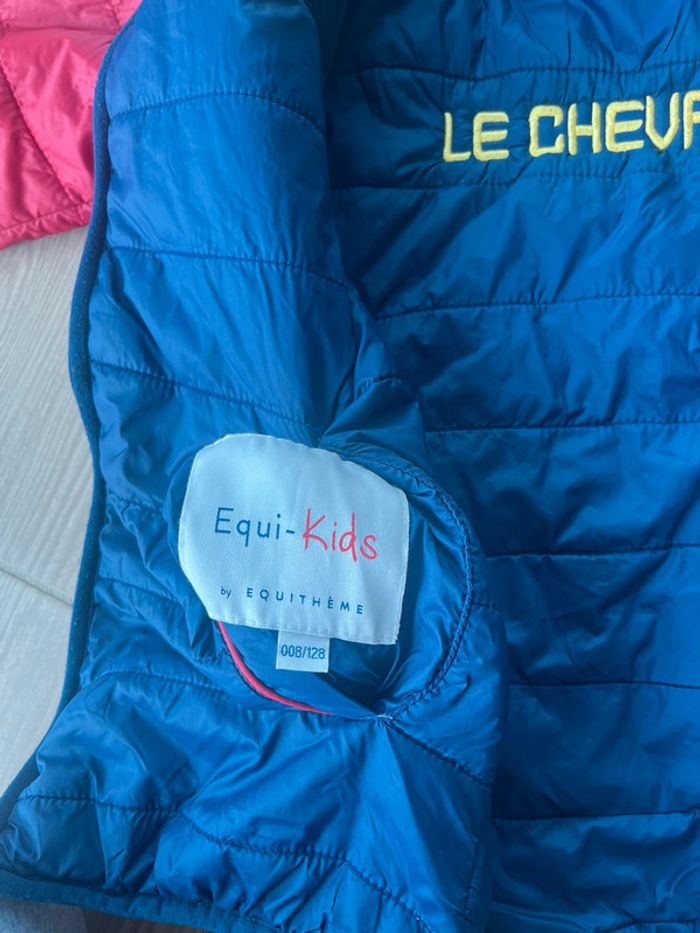 Manteau équitation réversible 8 ans - photo numéro 4