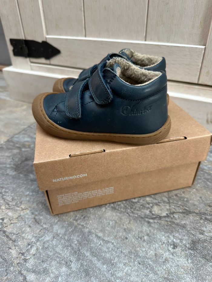 Chaussures naturino bleu marine 24 cocoon - photo numéro 4