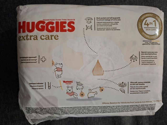 1 paquet de couches Huggies Taille 1 - photo numéro 3