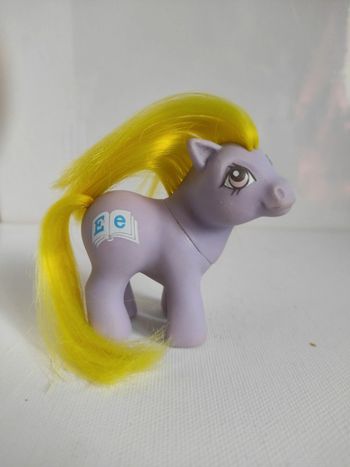 My little Pony g1 poney baby alphabet