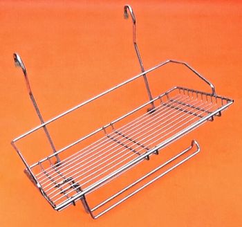 Etagère de cuisine avec porte-rouleau essuie-tout