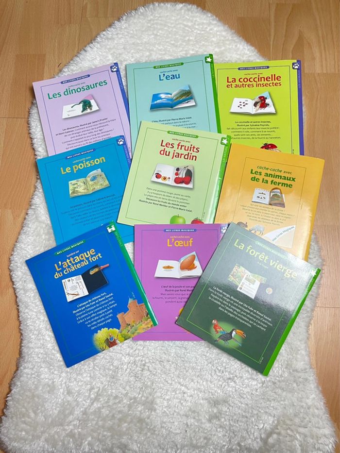 🌱 Lot de 9 livres Mes livres magiques en TBE 🌱 - photo numéro 2