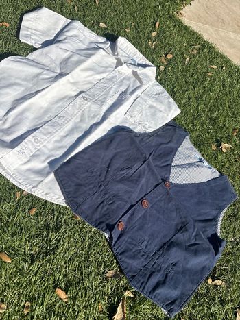 Chemise + gilet en 6 ans