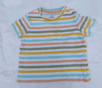 Tee shirt manches courtes 6 mois Tex baby