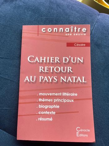 cahier d’un retour au pays natal