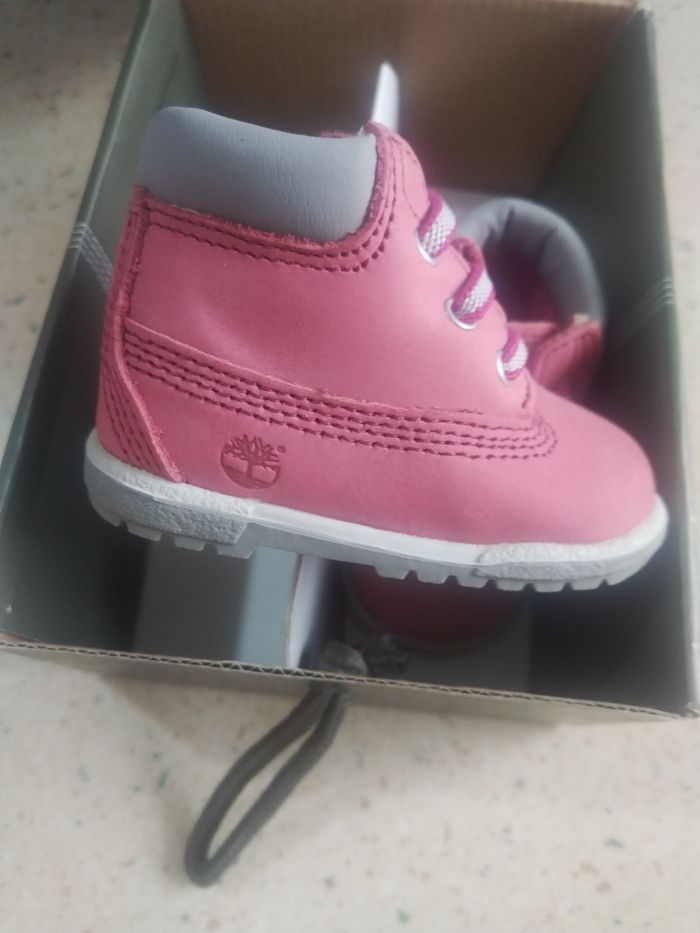 Bottines Timberland bébé fille - photo numéro 3
