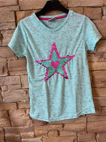 T-shirt sequins taille 140cm