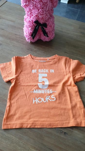 T-shirt manches courtes 3ans orchestra