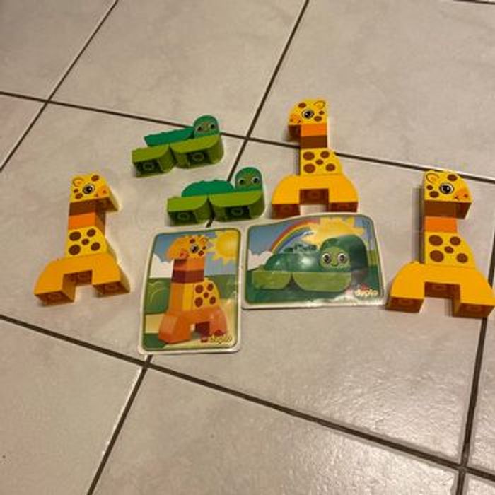 13 Animaux de la jungle et  domestique  lego duplo - photo numéro 2