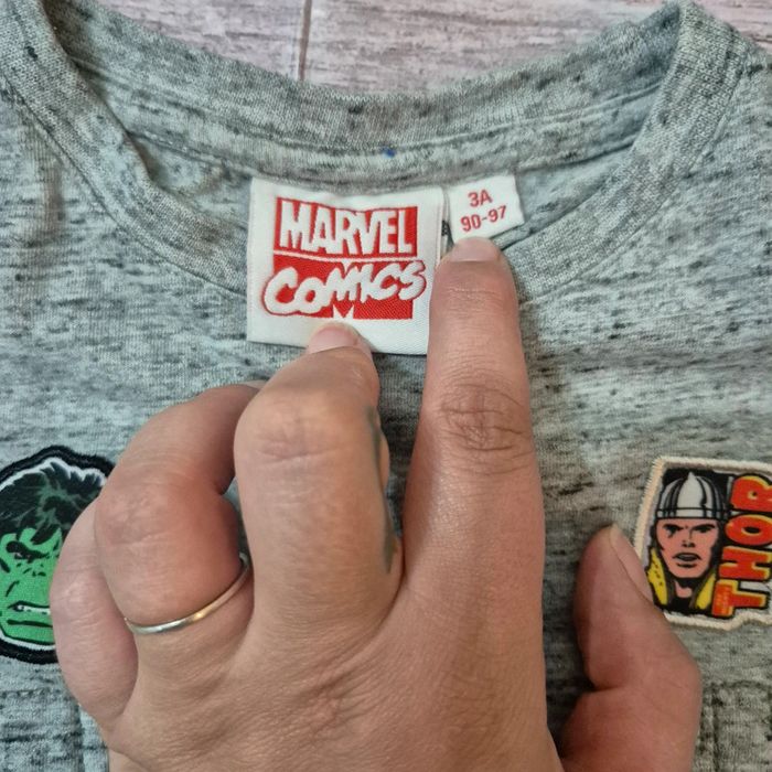 T shirt gris marvel Comics Taille 3 ans - photo numéro 4