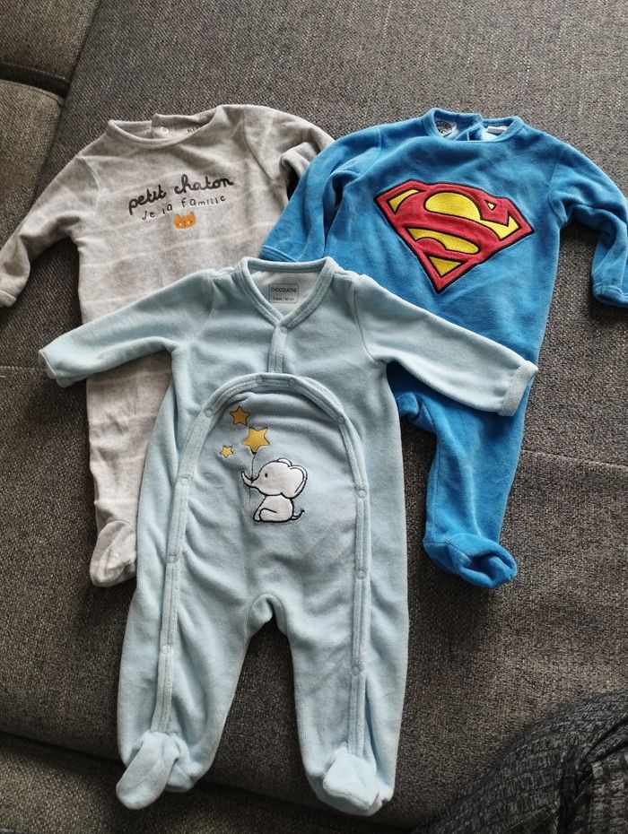 Lot de 3 pyjamas